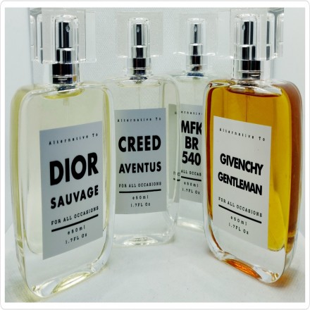 [Click on Image]                             BUNDLE PACKAGE: Choose Any x4 50ml bottles from our list for only £75